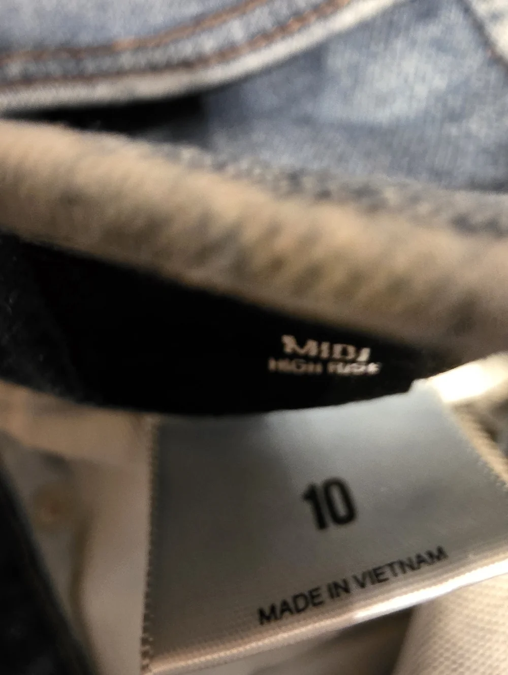 Express Light Blue Denim Jean Shorts